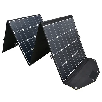 Складная солнечная панель 200 Вт 60 Вт 18 В Портативное складное солнечное зарядное устройство для зарядки смартфонов портативное водонепроницаемое sunpower