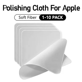 Универсальная ткань для полировки iPhone 15, ткань для чистки экрана с нанотекстурой, iPad Macbook Airpods, Apple Watch Display Cleaner