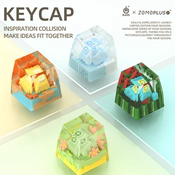Kailh ZOMOPLUS Keycap - Ограниченная серия знаний Four Seasons Весна Лето Осень Зима Keycap
