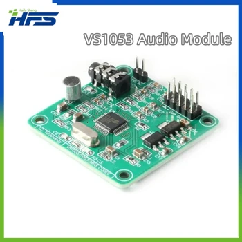 Плата разработки модуля проигрывателя AudioMP3 VS1053 встроенная запись SPI Кодирование OGG Фильтр сигнала управления записью DC 5V