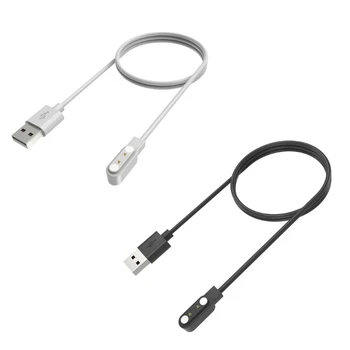 Портативный магнитный USB-кабель для зарядки смарт-часов Kieslect Kr, 60-сантиметровый адаптер питания