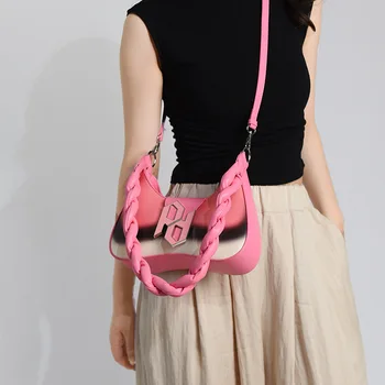 Модные дизайнерские сумки подмышками и кошельки, сумки через плечо для женщин, 2023 Новая мода, женские сумки-мессенджеры