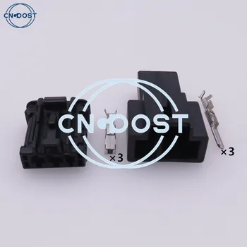 1 Комплект 3-контактной розетки 98821-1031 для электромобиля, автомобильного жгута проводов для Peugeot Citroen