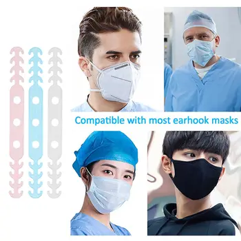 Защита от протечек, От боли в ушах Регулируемая Силиконовая маска-ушной крючок, устанавливаемая на голову, Маска-крючок, маска-пряжка, Артефакт маски