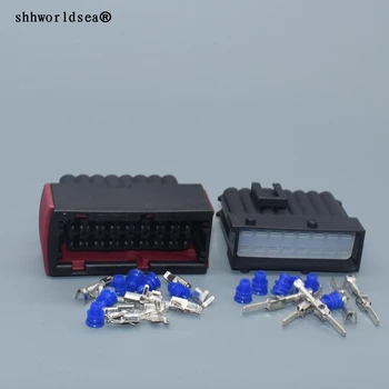 shhworldsea 16 Pin/Way 2.8 мм Женский Автоматический Водонепроницаемый Электрический Разъем Для 1-967242-1 1-965427-1