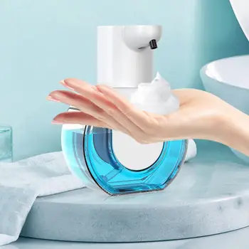 Гигиенический дозатор мыла без усилий, усовершенствованные бесконтактные дозаторы мыла для домашнего использования, регулируемый дозатор мыла емкостью 420 мл.