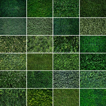 Темно-зеленые Растительные фоны Реквизит для фотосъемки на День Рождения для детей и взрослых Декоры для детских фотосессий Растительная стена Широколиственный фон