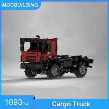 MOC Building Blocks Классическая модель грузового автомобиля DIY Assembly Bricks Транспортная Образовательная коллекция Рождественские Игрушки, Подарки 1093 шт.