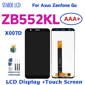 Оригинал Для ASUS Zenfone GO ZB552KL X007D ЖК-дисплей С Сенсорным Экраном Дигитайзер В Сборе Для Asus ZB552KL ЖК-Запасная Часть