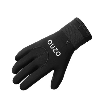перчатки для дайвинга 3 мм, теплые, морозостойкие, противоскользящие, износостойкие, для рыбалки, дайвинга, плавания, плавательные перчатки, мужской неопрен