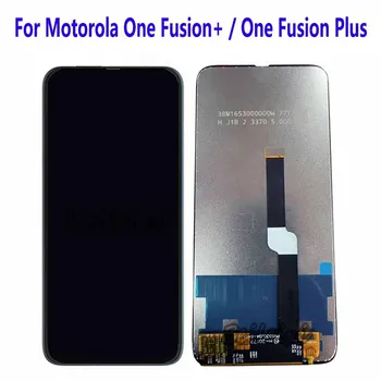 Для Motorola One Fusion Plus XT2067-1 XT2067-2 ЖК-дисплей с сенсорным экраном и цифровым преобразователем в сборе для Moto One Fusion +