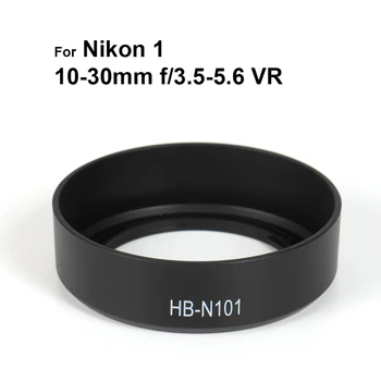 HB-N101 для объектива Nikon 1 10-30 мм f /3.5-5.6 VR, черная пластиковая байонетная бленда