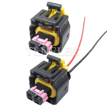 2-контактный разъем автомобильного жгута проводов с проводами, автоматические герметичные розетки 4410801