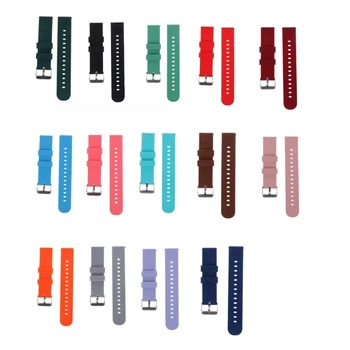 Универсальный модный браслет для часов с регулируемым водонепроницаемым силиконовым ремешком