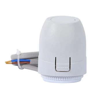 4X Клапан для подогрева пола NC AC 230 В Коллектор электрического теплового привода для термостата для теплого пола Розничная продажа