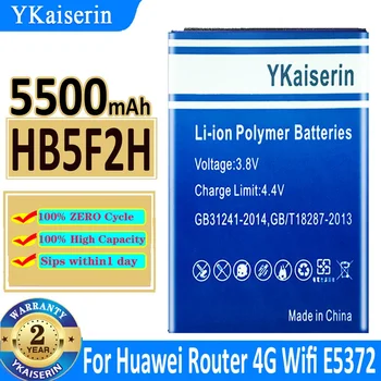 5500 мАч YKaiserin Аккумулятор HB5F2H для Huawei 4G Lte WIFI Маршрутизатор 4G E5375 EC5377 E5373 E5330 E5336 E5372 Bateria + Трек-код
