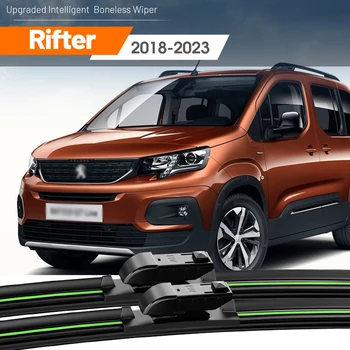 2шт для Peugeot Rifter 2018-2023 Щетки стеклоочистителя переднего стекла 2019 2020 2021 2022 Аксессуары для окон на ветровом стекле