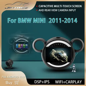 Автомобильный радиоприемник Android10.0, автомобильный стереоприемник, мультимедийный плеер для BMW Mini 2011-2014, сенсорный экран, GPS Navi, DVD-видеоплеер