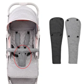 Противоскользящий протектор для детской коляски, ремни безопасности для коляски для младенцев, аксессуары для переднего ремня безопасности, высококачественная хлопчатобумажная ткань