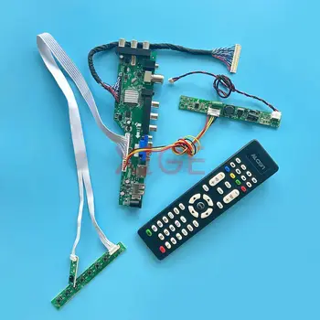 Для платы контроллера HSD190MEN6-A00 M170ETN01.1 DVB Цифровой сигнал DIY Kit 19 