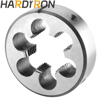 Метрическая круглая матрица Hardiron M23X1,25 для нарезания резьбы, машинная матрица M23 x 1,25 для нарезания резьбы правой рукой