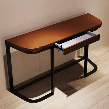 Итальянские минималистичные домашние консольные столы Легкая роскошь и простота Современная гостиная Новая консольная мебель в китайском стиле
