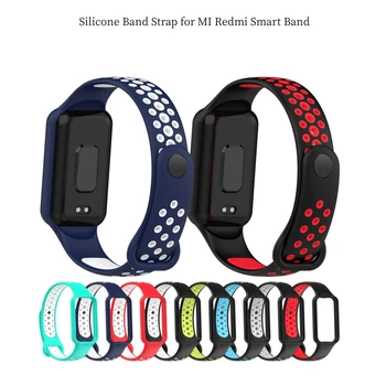 Ремешок для MI Smart Band8 Active/Redmi Band2 силиконовый ремешок, сменный браслет, аксессуары для часов