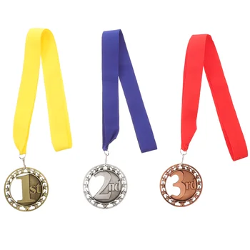 Декоративная медаль для спортивной игры, подвесная медаль, Круглая наградная медаль с лентой