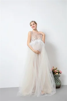 Модные кружевные платья для беременных, длинный Реквизит для фотосъемки беременных, Сексуальное платье для беременных, платье для беременных, реквизит для фотосъемки беременных