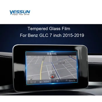 Консоль/Протектор из закаленного стекла для Benz GLC 7/8 Дюймов 2015-2019 Радио Мультимедийный Видеоплеер anit-blue gorilla glass film