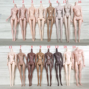 обнаженное тело куклы 29 см, 12 Суставов, Обнаженное Тело куклы, Подвижное Тело куклы для 1/6 кукольного тела для игрушек для девочек