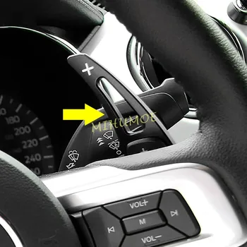 Внутренние Удлинители Подрулевого Рычага Переключения Передач Ford Mustang 2015-2023 Аксессуары Черного Цвета