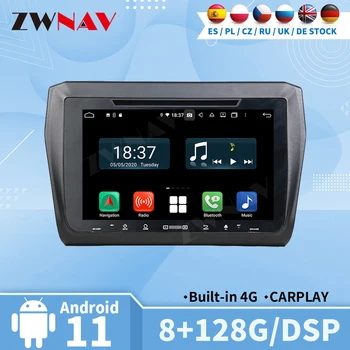 Автомагнитола Carplay Bluetooth для Suzuki Swift 2017 2018 2019 Автомобильный мультимедийный центр 2 Din Android Auto Screen Стерео головное устройство