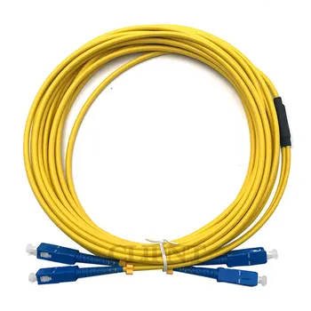 1 шт. оптоволоконный кабель для принтера SC/SC UPC Simplex 3,0 мм двухжильный оптоволоконный соединительный кабель из ПВХ для широкоформатного принтера