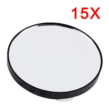 Косметическое зеркало для макияжа 5X 10X 15X Увеличительное Зеркало с двумя присосками Косметические инструменты Мини круглое зеркало Зеркало для ванной комнаты