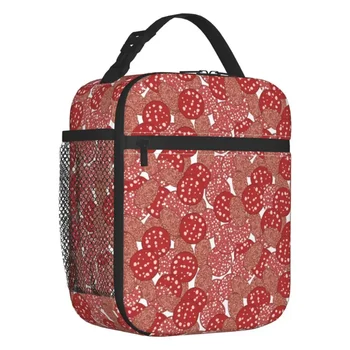 Сосисочные ломтики, изолированная сумка для ланча для женщин, сменный термоохладитель, сумка для ланча в офисе, школе