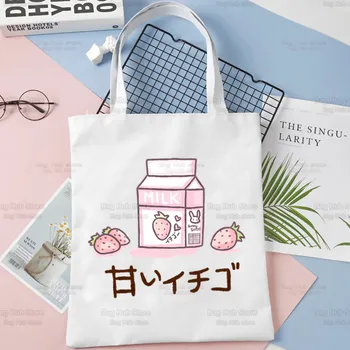 Японская сумка для покупок с графическим принтом 