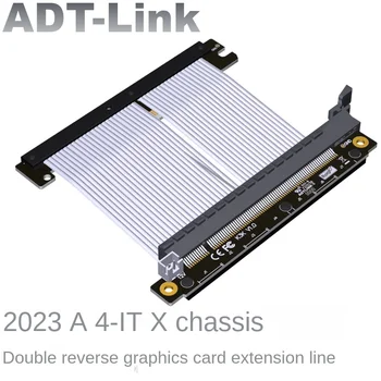 Удлинитель видеокарты ADT с двойным обратным PCIe 5.0 4.0x16 2023 Сервер внешней торговли промышленного класса