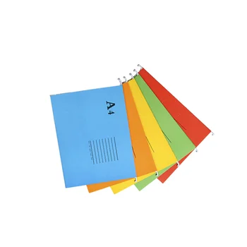 5ШТ подвесных папок для файлов, портативный органайзер для файлов формата А4, цветной держатель для файлов для офисных настольных документов (смешанный цвет)