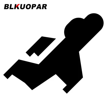 Наклейки для автомобиля BLKUOPAR for Fighter Виниловые солнцезащитные наклейки Мотоциклетный шлем Водонепроницаемая доска для серфинга с защитой от царапин Печать на заказ