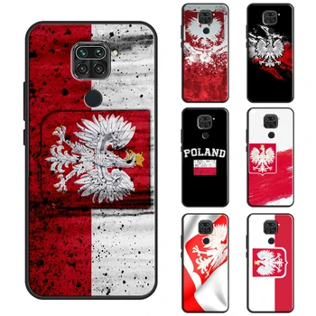 Польша Польский флаг для Redmi Note 11 Pro Чехол для Xiaomi Redmi 9C 9A 9T 8T 9S 10S Note 9 10 Pro Чехол для телефона