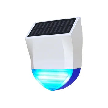 Беспроводная сигнализация Bluetooth на солнечной энергии, сигнализация, чувствительная к человеческому телу, с водонепроницаемой функцией IPX5 для наружного оповещения