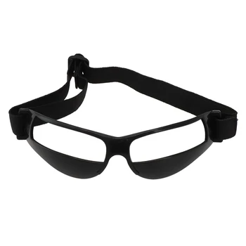 Очки для баскетбольных тренировок, вспомогательные очки 12 * 11 * 6 см, черный, белый, материал для дрибблинга, ПК, высокая производительность, Горячая распродажа