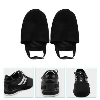 x пар бахил для боулинга, Износостойкие кроссовки-слайдеры, коврик для скольжения, спортивная обувь, мяч