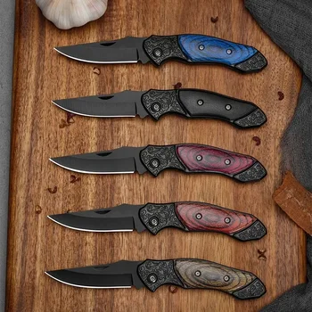 Портативный Открытый Кемпинг Охотничья Сумка Для выживания Нож Походный Нож Складной Нож