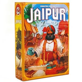 НОВЫЙ индийский бизнесмен из Джайпура, настольная игра, Стратегическая игра для взрослых и детей, торговая забава, тактическая игра, Карточная игра, торговая игра