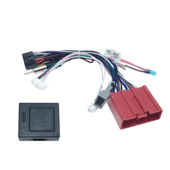 Автомобильный аудио 16PIN шнур питания адаптер Аудио жгут с коробкой Canbus для Mazda 3 5 6 8 CX-7 2008-2015