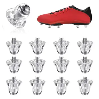 Сменные шипы для футбольных бутс, 12 шт. Сменных шипов, комплект спортивной обуви с металлической головкой для футбольных шипов для обуви для регби