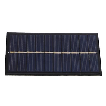 4x150ma 0,75 Вт Модуль Солнечной Батареи Поликристаллический DIY Солнечная Панель Зарядное Устройство Для 3,7 В Аккумулятор Обучающая Игрушка 100x60 мм Эпоксидная Смола