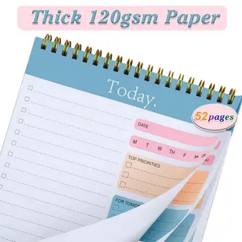 Planner Notebook Coil Easy Page Turning Notepad Smooth Writing Notebook тетради для школы